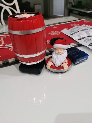 Santa Cigarette Dispenser